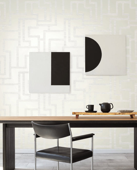 Graphic Polyomino Wallpaper