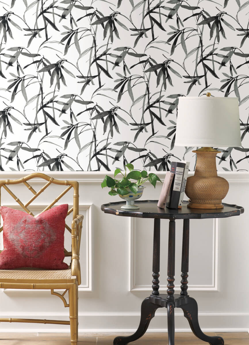 Bamboo Ink Wallpaper