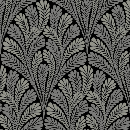 Shell Damask Wallpaper