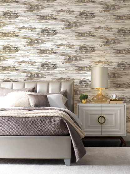 Birch Bark Texture Wallpaper