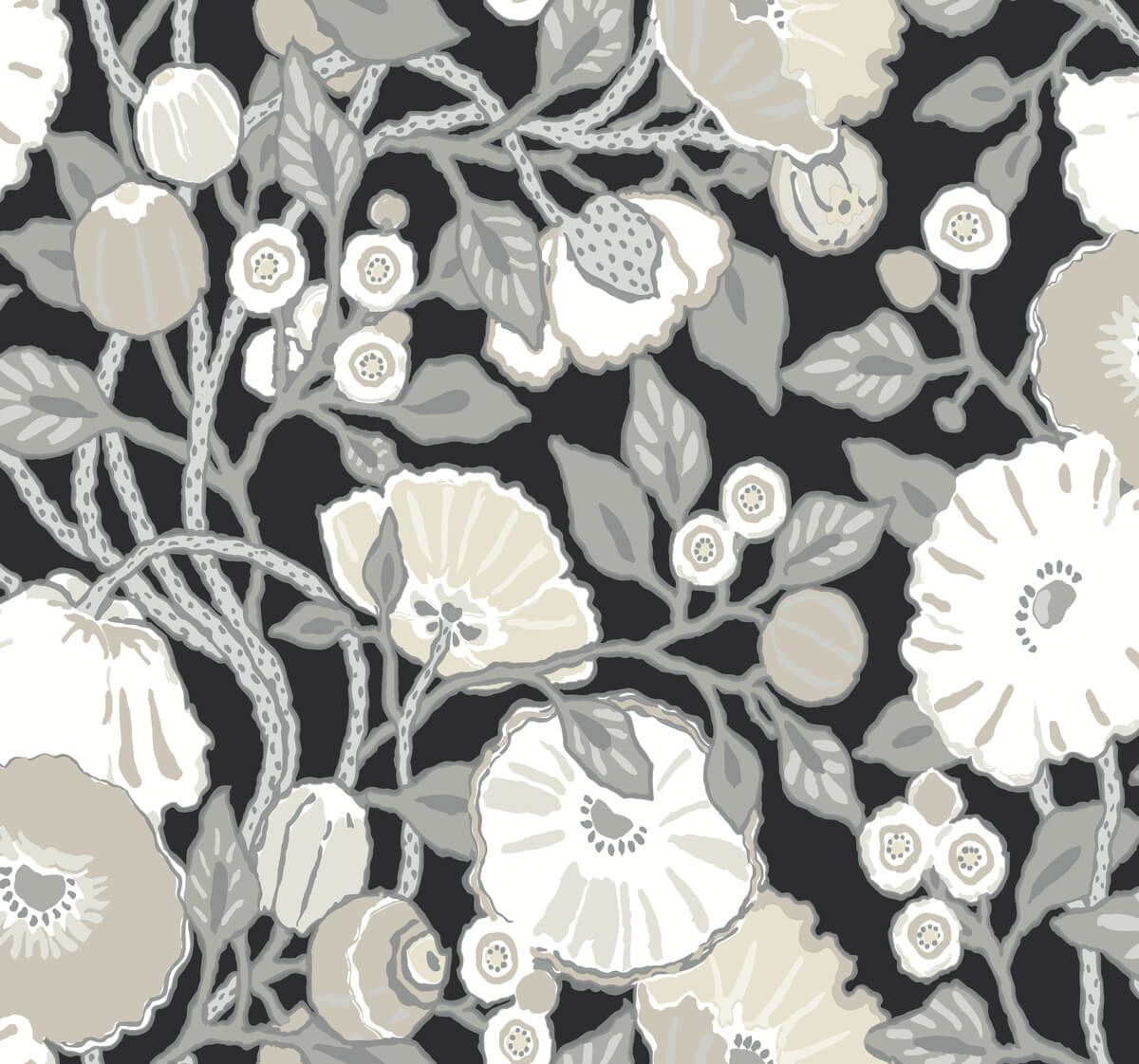 Vincent Poppies Wallpaper