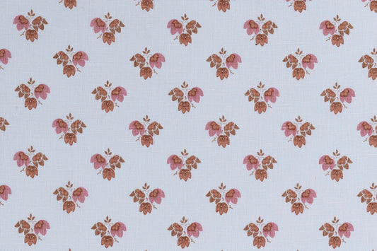 Beatrice Fabric by Alice Sergeant in Berry