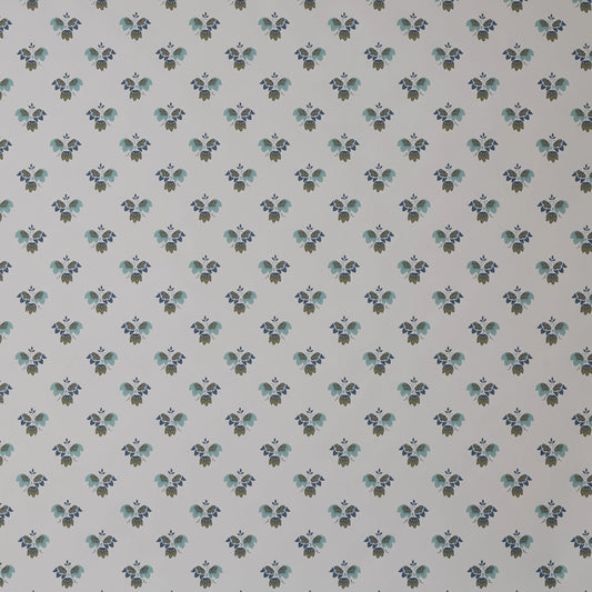 Beatrice Wallpaper by Alice Sergeant in Avocado