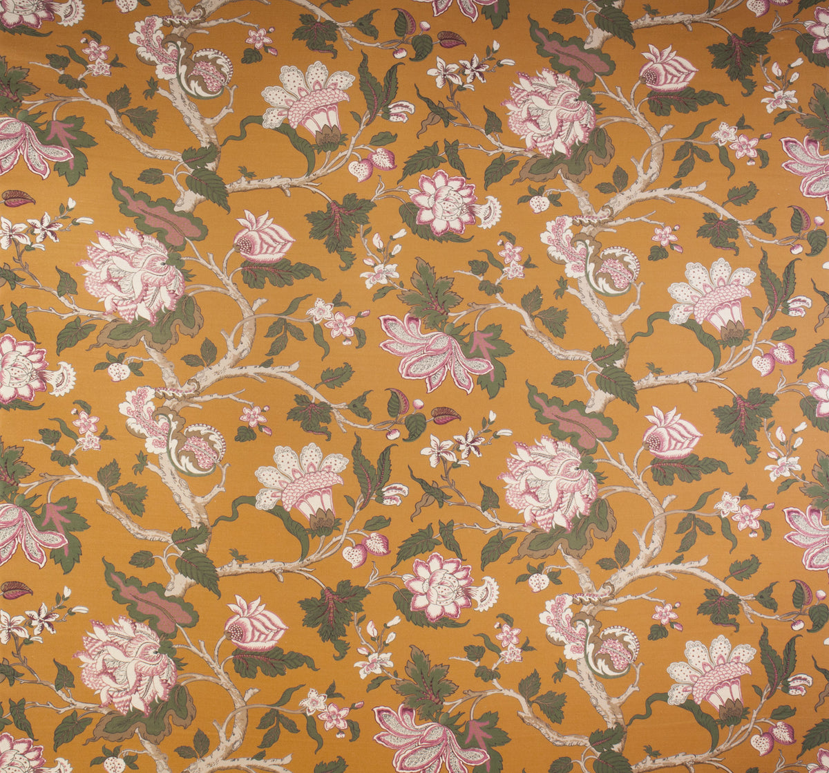 Bishearne Fabric by Titley & Marr in Amber