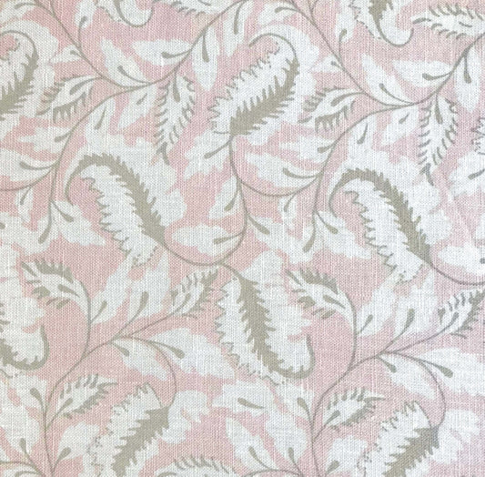 Twirl Fabric by Betsy Textiles in Blush