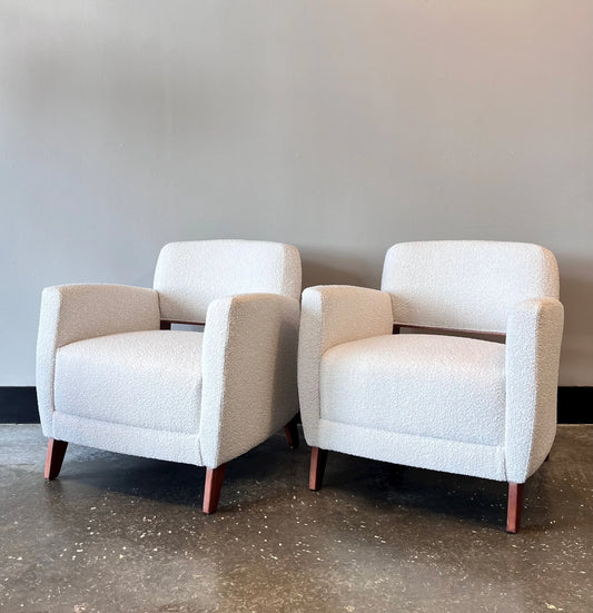 Pair of Art Deco Club Chairs