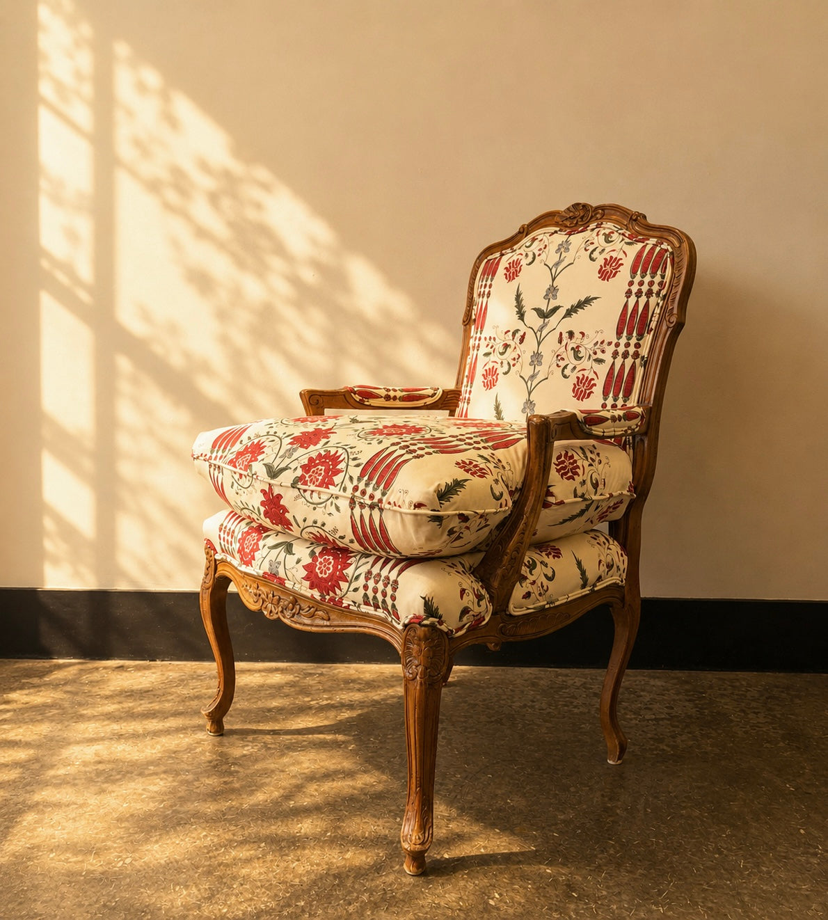 Pierre Frey Louis XV Chair