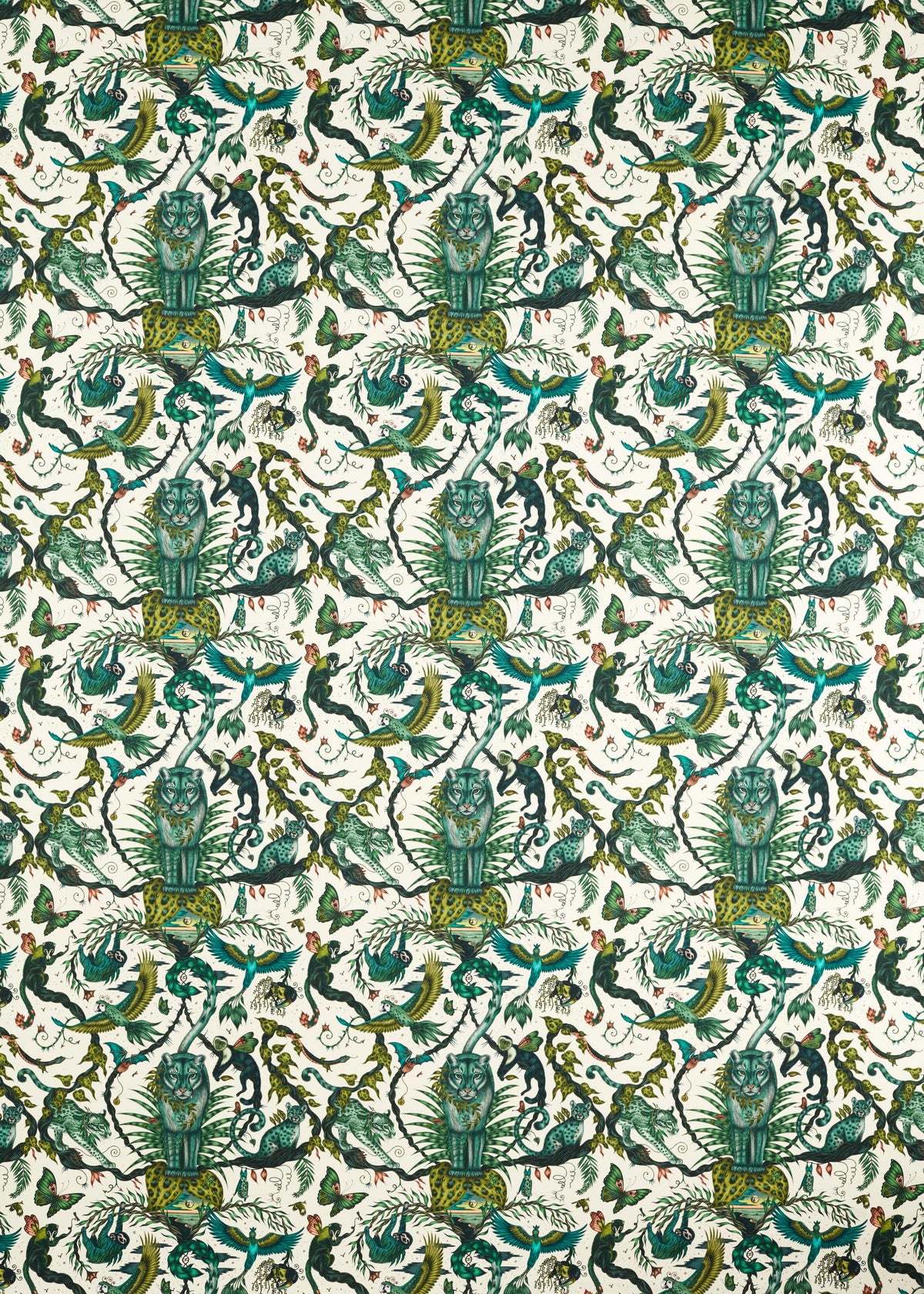 Bosque Dreams Jungle fabric by Clarke & Clarke