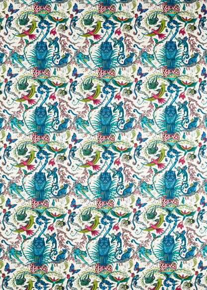 Bosque Dreams Multi fabric by Clarke & Clarke