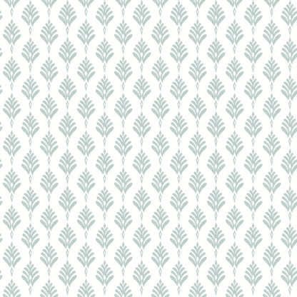 French Scallop Wallpaper