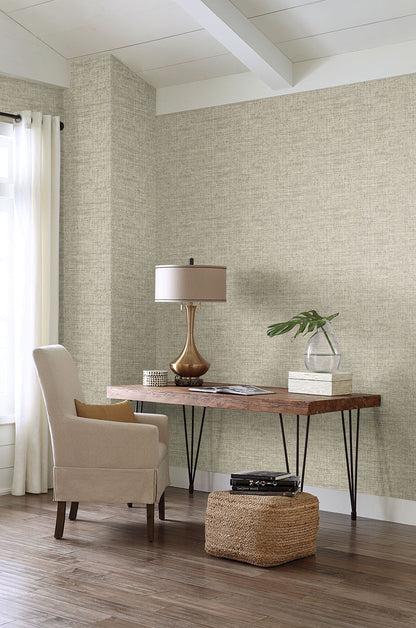 Papyrus Faux Weave Wallpaper