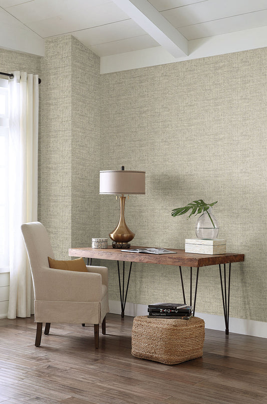 Papyrus Faux Weave Wallpaper