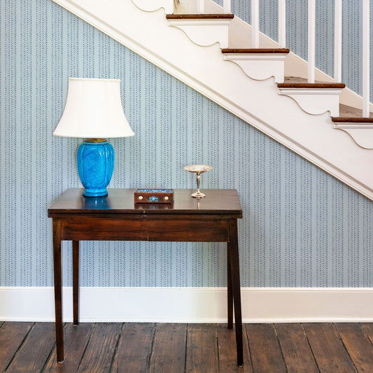 Carneal Wallpaper by Ferrick Mason in Blue