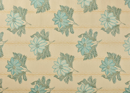 Lucknow Wallpaper by Carolina Irving in Seafoam