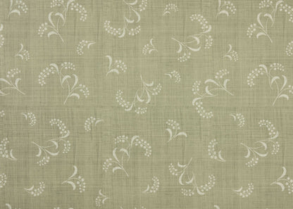 Mimosa Raffia Wallpaper by Carolina Irving in Khaki