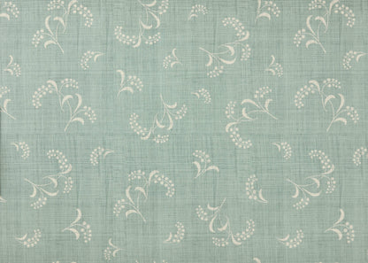 Mimosa Raffia Wallpaper by Carolina Irving in Seafoam