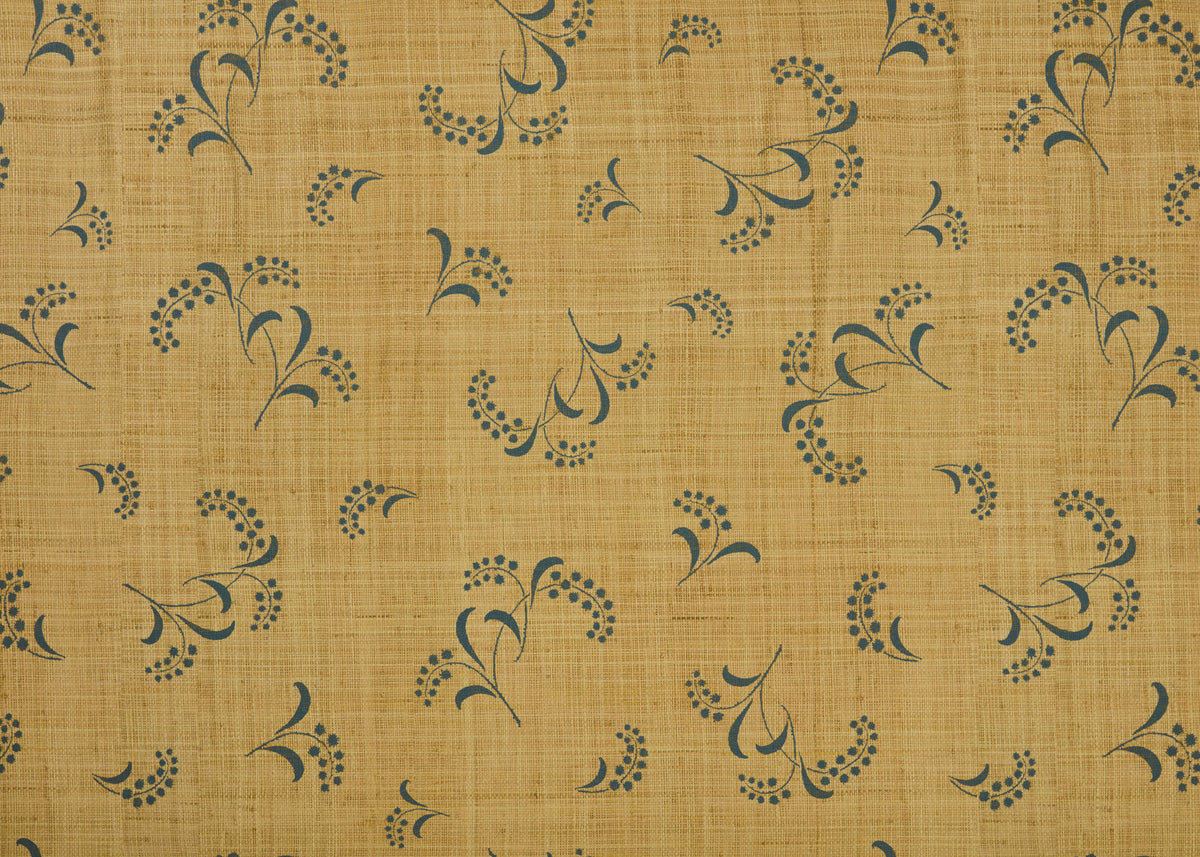 Mimosa on Natural Wallpaper by Carolina Irving in Ink