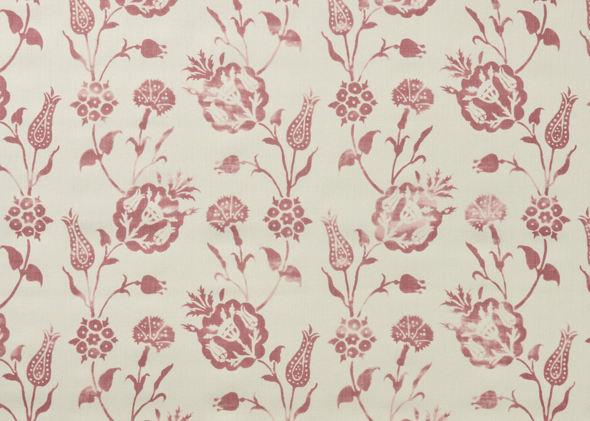 Pomegranate Fabric by Carolina Irving in Desert Rose