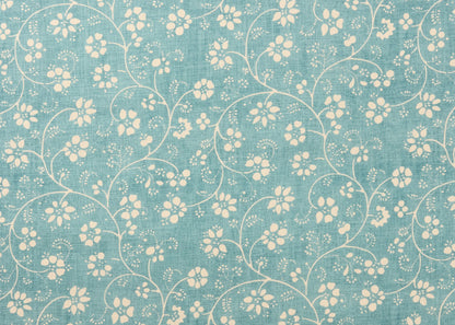 Sultana Fabric by Carolina Irving in Celeste