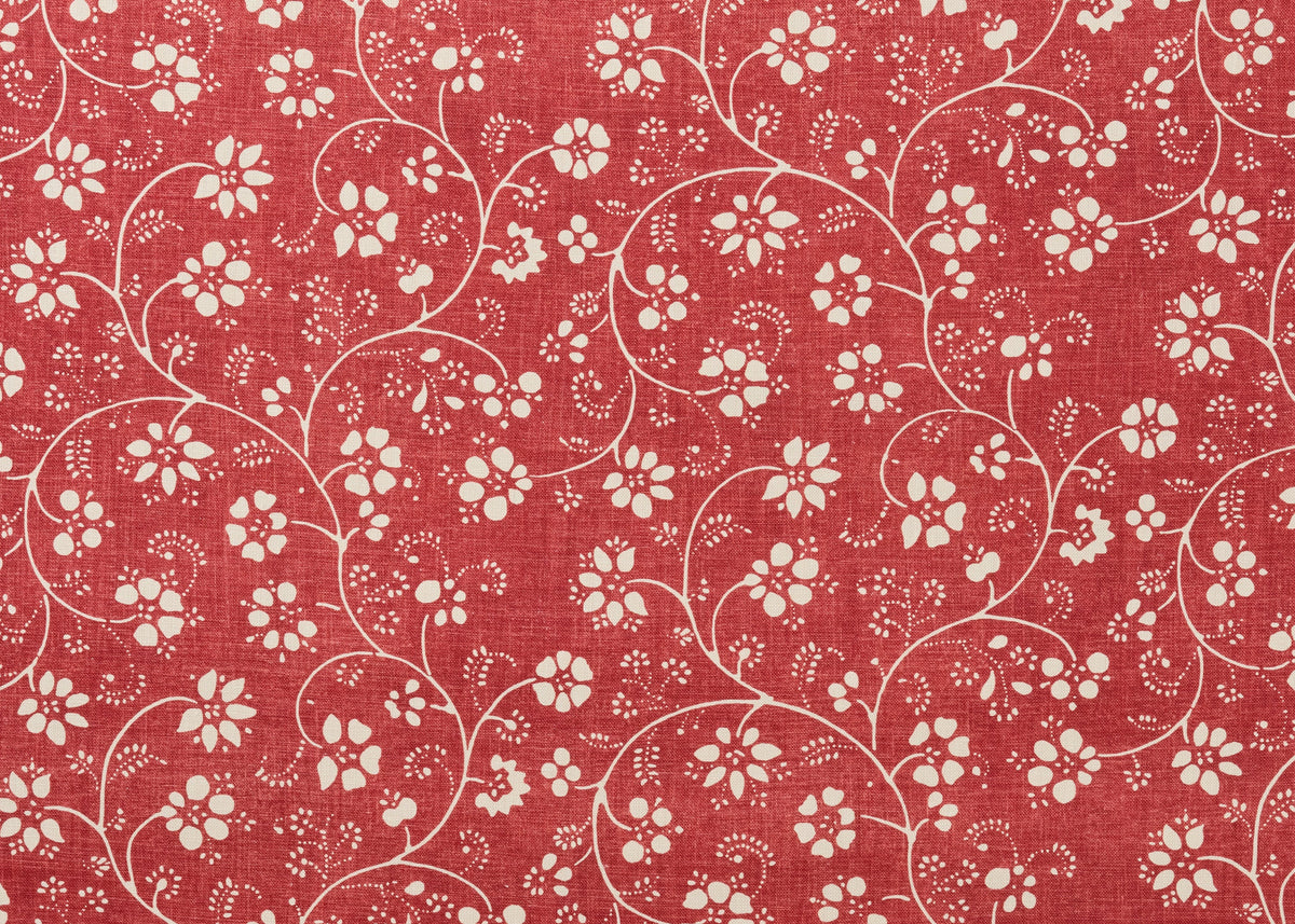 Sultana Fabric by Carolina Irving in Vermillion