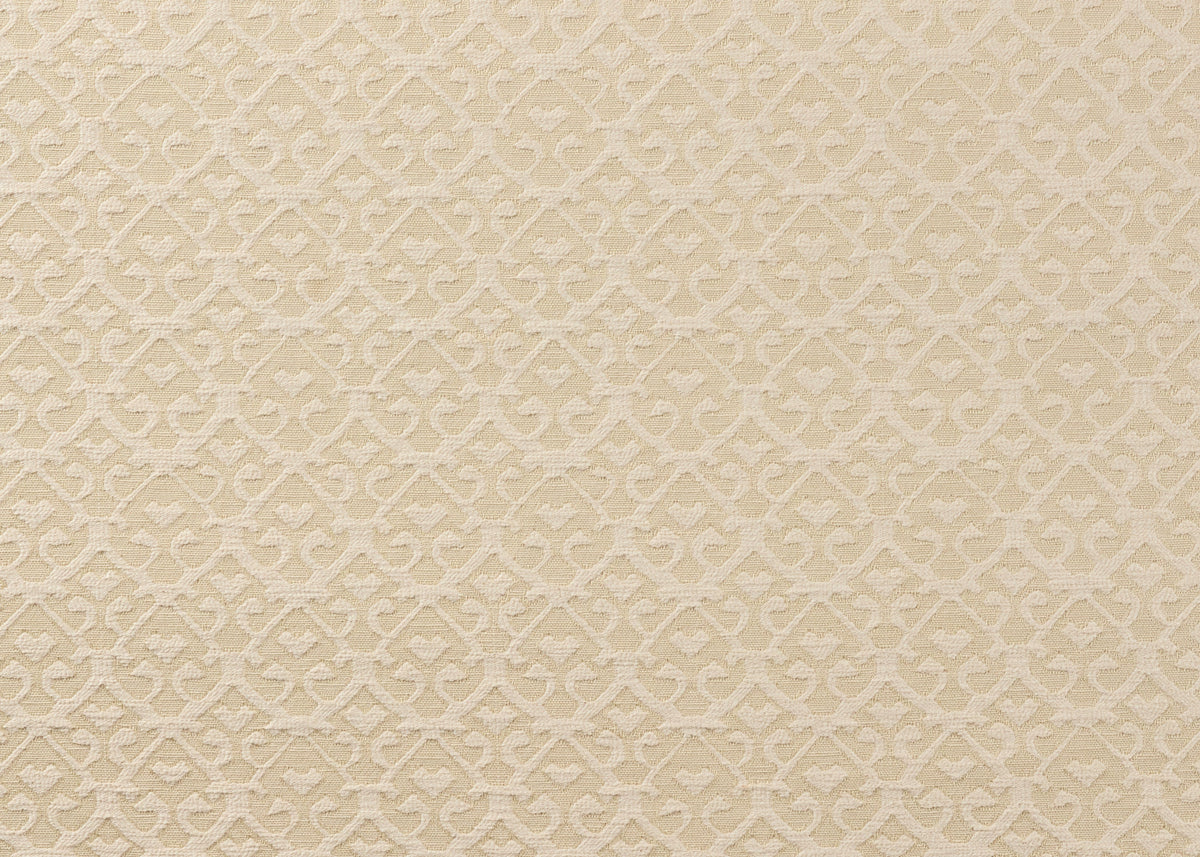 Tamar Woven Fabric by Carolina Irving in Ivory