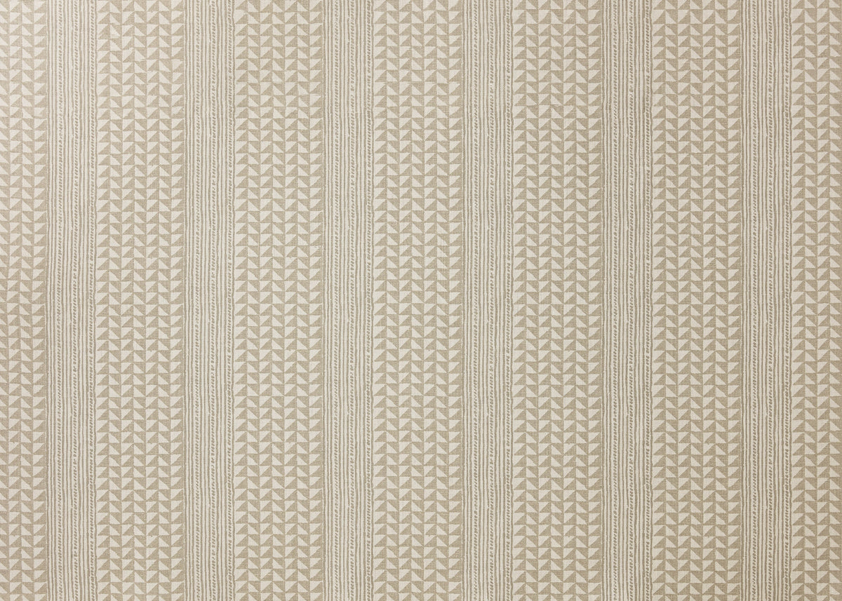 Aegean Stripe Fabric by Carolina Irving in String