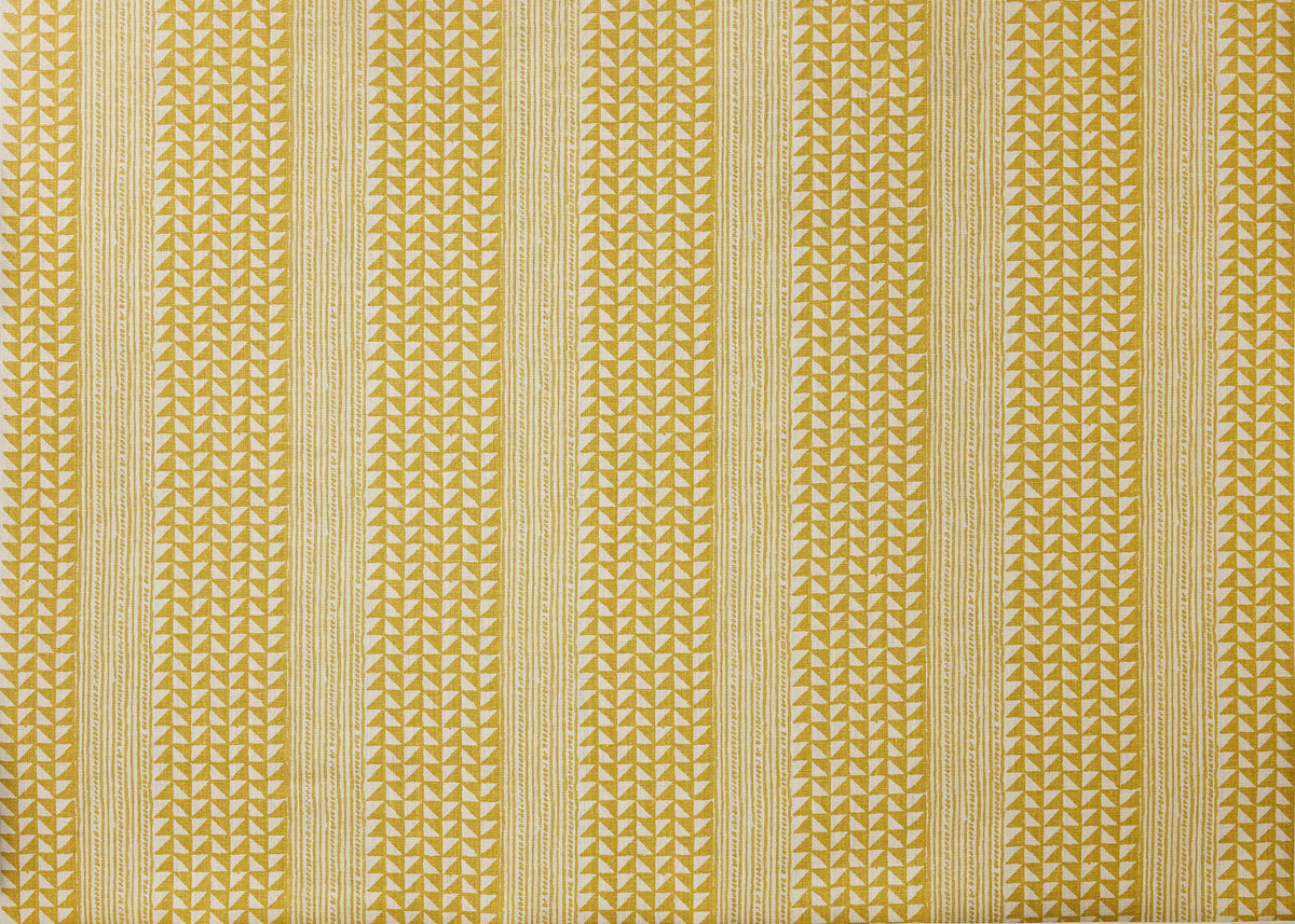 Aegean Stripe Fabric by Carolina Irving in Tuscan Sun
