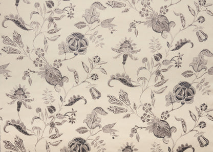 Calico Fabric by Carolina Irving in Grey