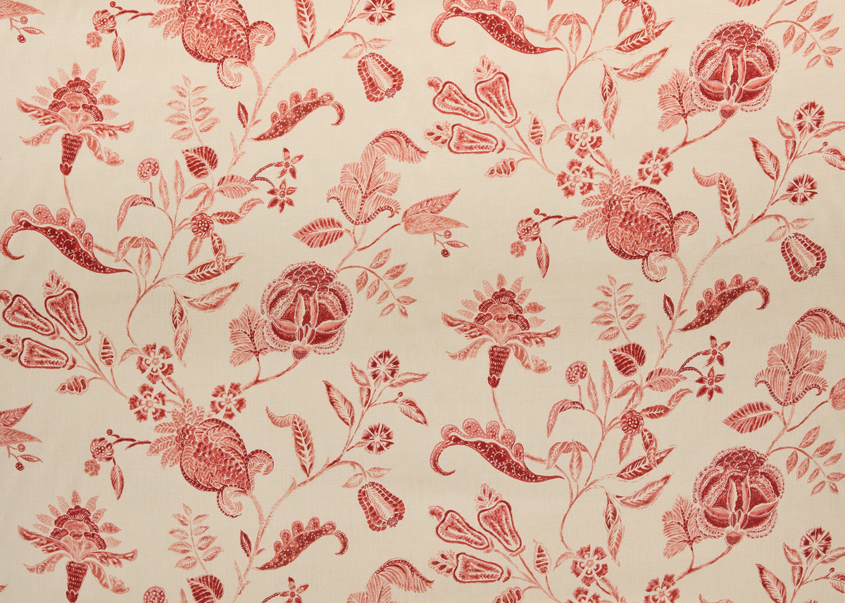 Calico Fabric by Carolina Irving in Paprika