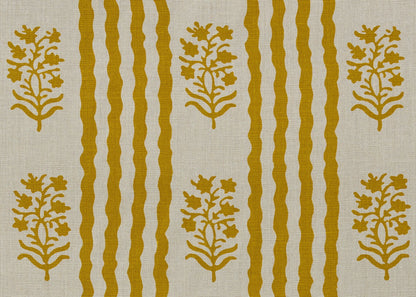Delos Reverse Fabric by Carolina Irving in Amarillo