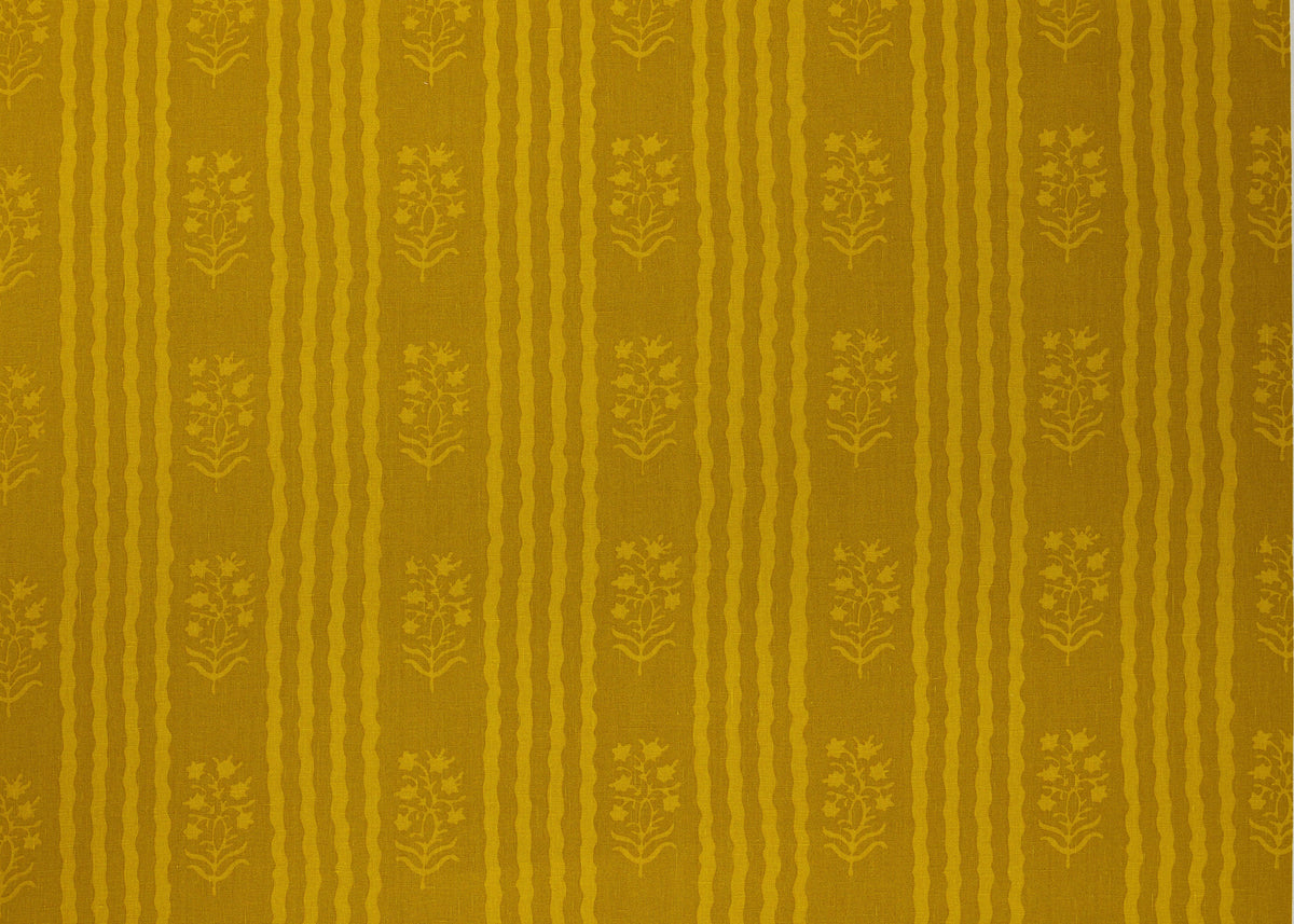 Delos Fabric by Carolina Irving in Dandelion