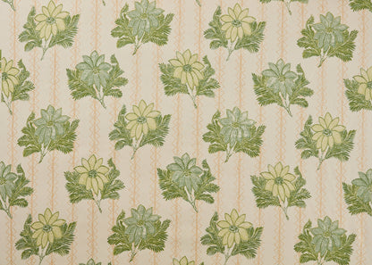 Lucknow Fabric by Carolina Irving in Green