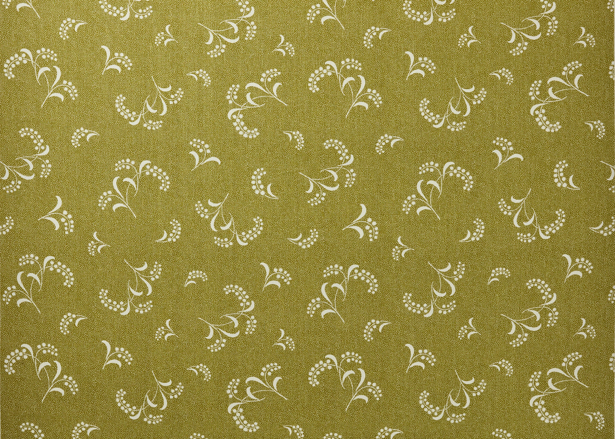 Mimosa Fabric by Carolina Irving in Green