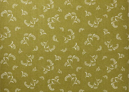 Mimosa Fabric by Carolina Irving in Green