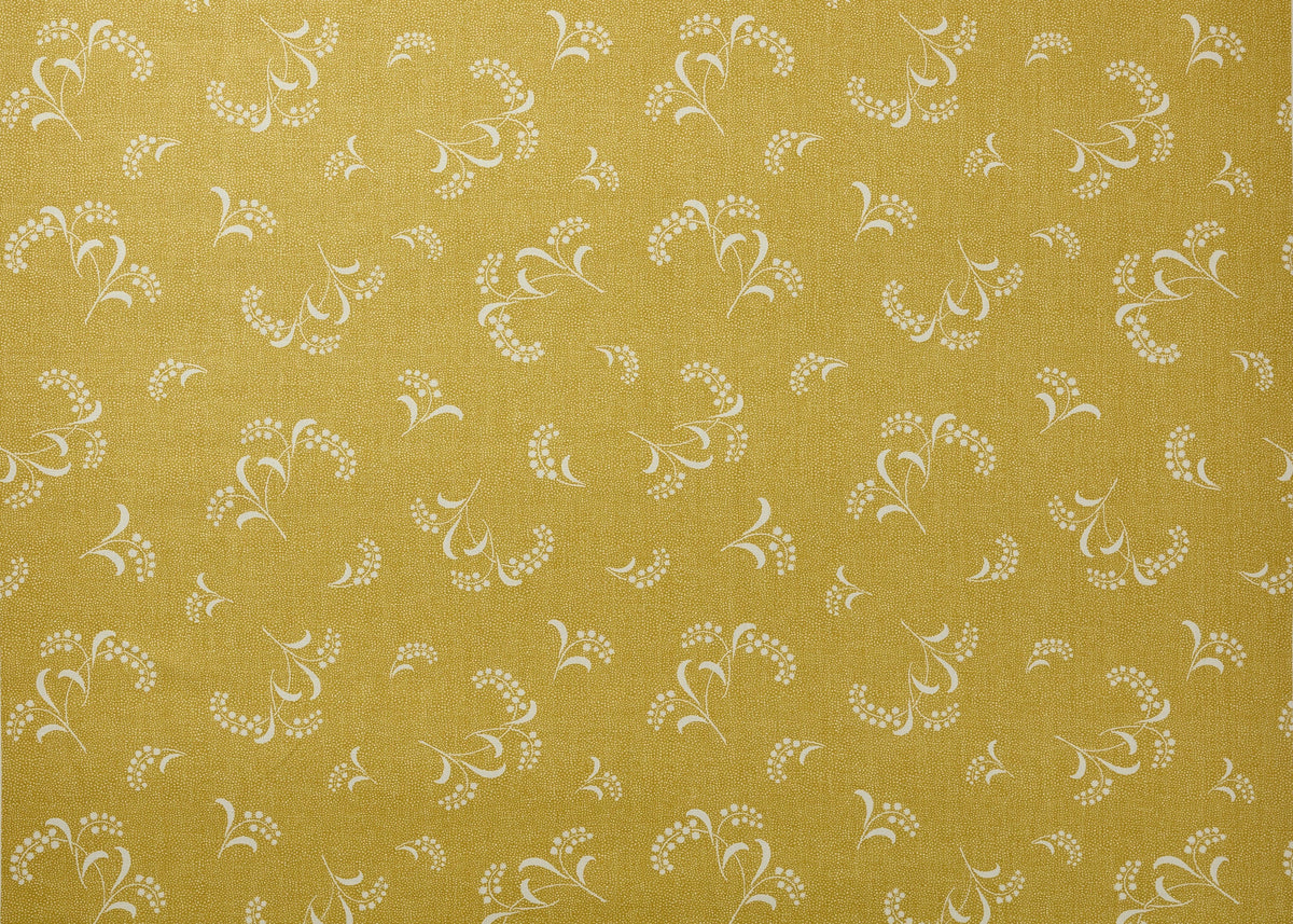 Mimosa Fabric by Carolina Irving in Yellow