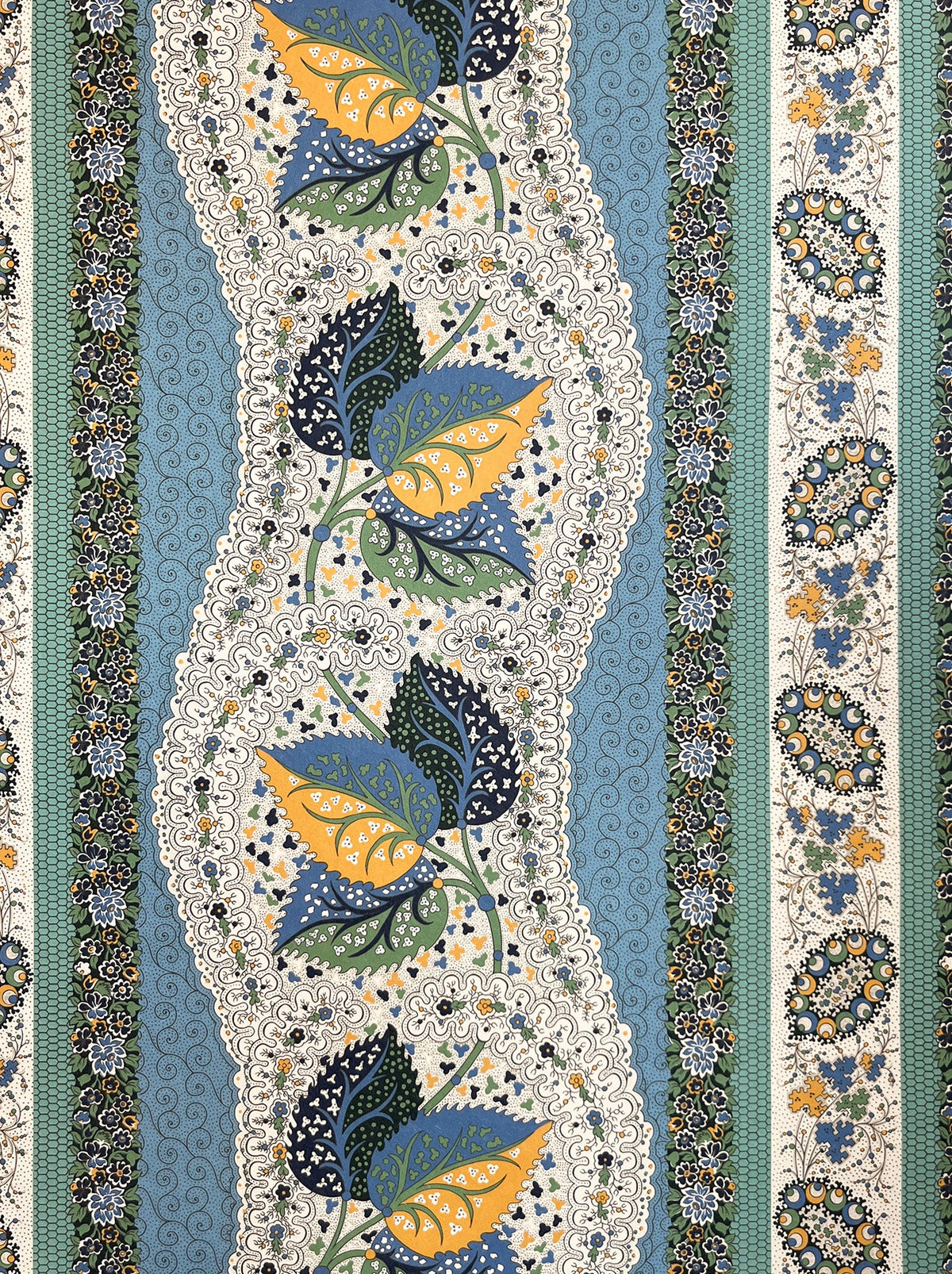 Casse-noisette Wallpaper by Décors Barbares in Blue