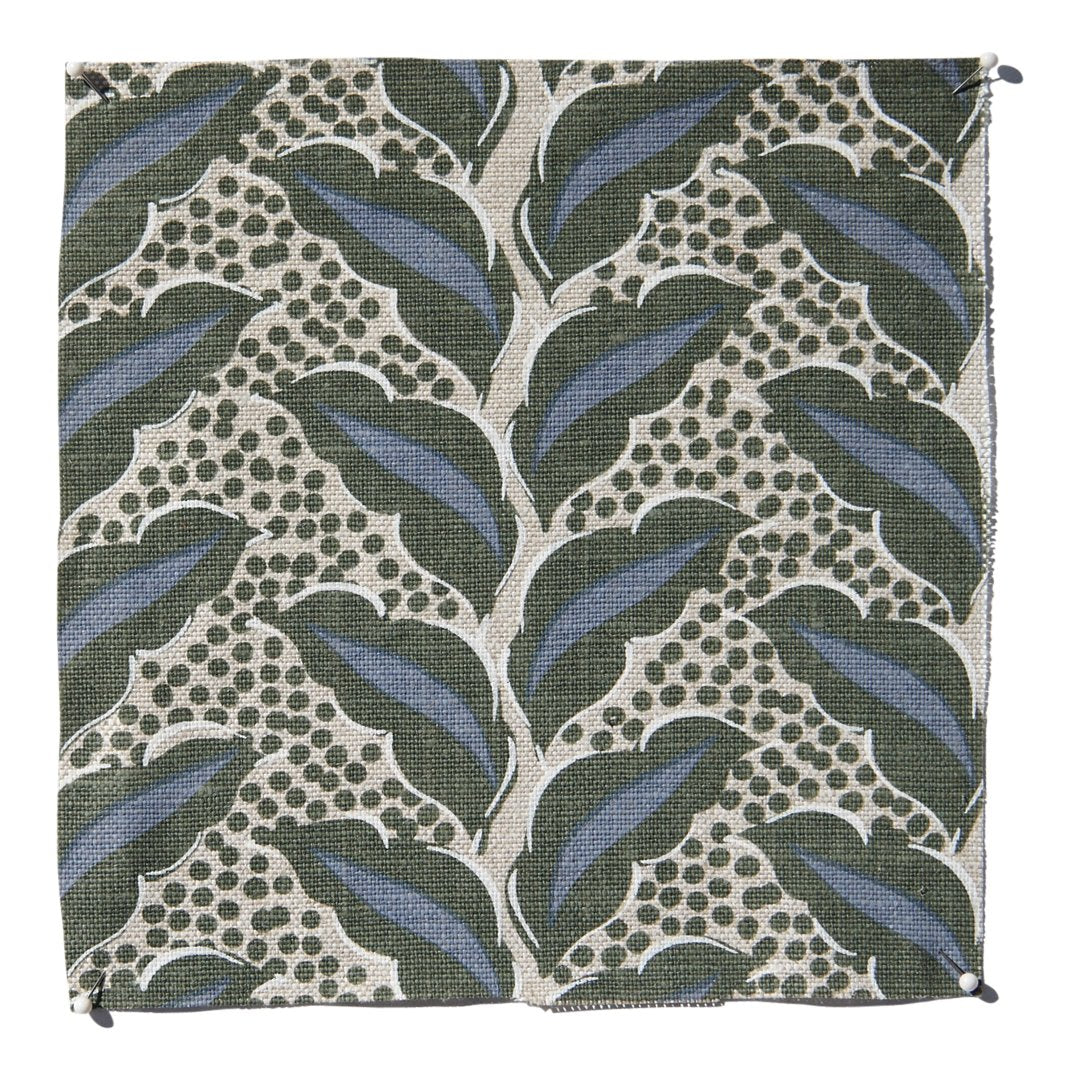 Cassis Fabric by Serena Dugan in Alligator