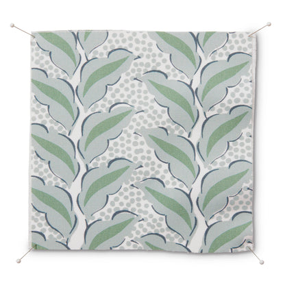 Cassis Outdoor Fabric by Serena Dugan in Aloe