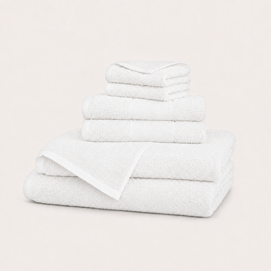 Ritual Bath Sheet Set in White