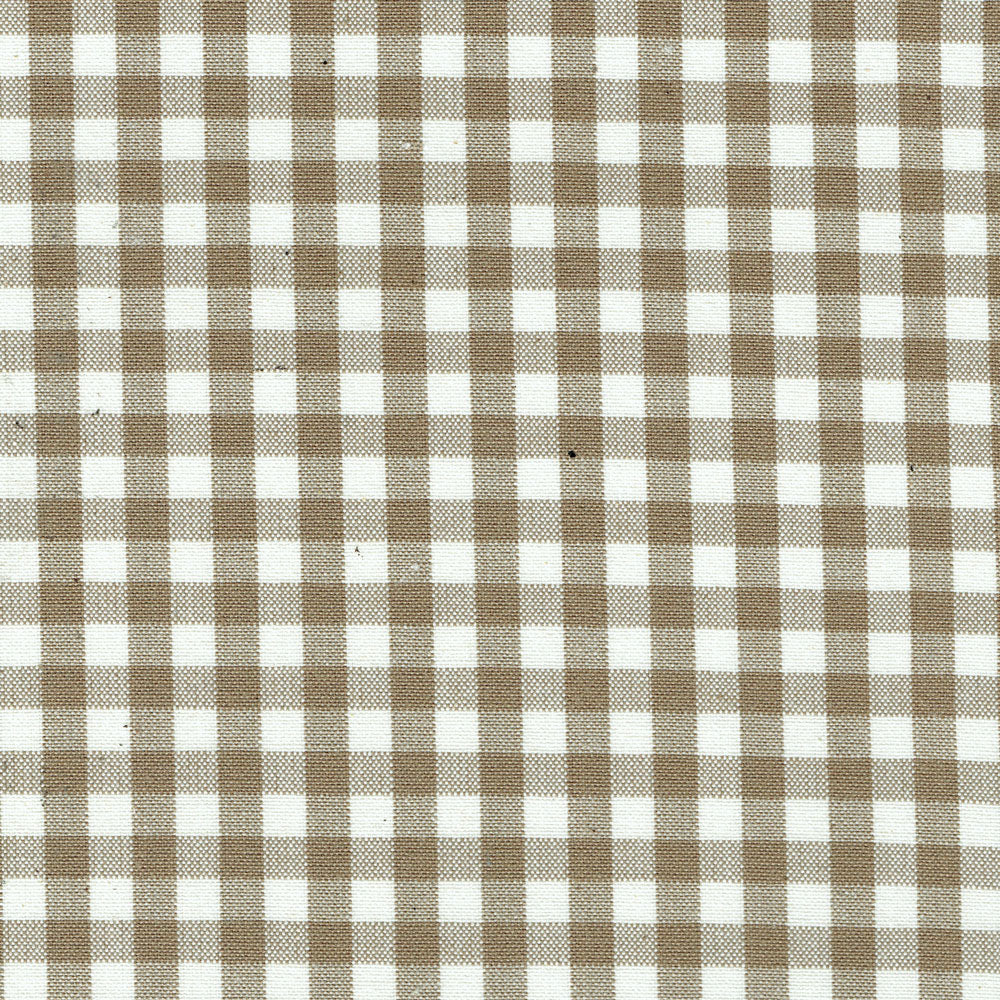 Chichester Check Fabric by Titley & Marr in Mocha