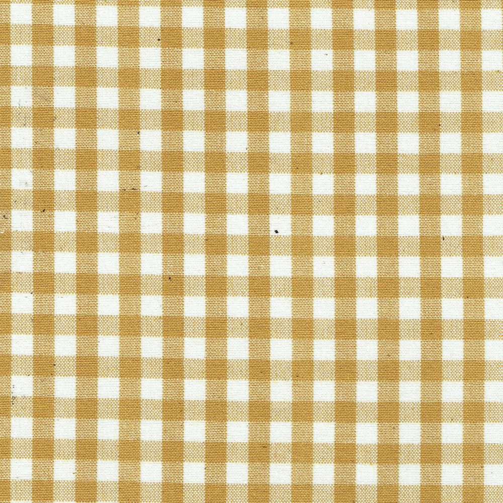 Chichester Check Fabric by Titley & Marr in Amber