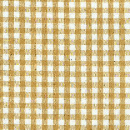 Chichester Check Fabric by Titley & Marr in Amber