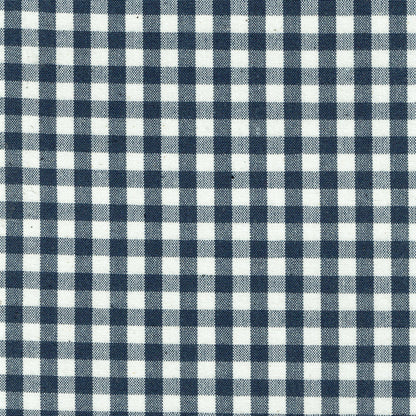 Chichester Check Fabric by Titley & Marr in Indigo