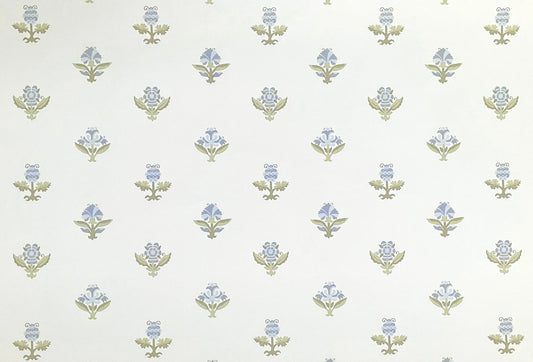 Connie Wallpaper by Betsy Textiles in French Blue