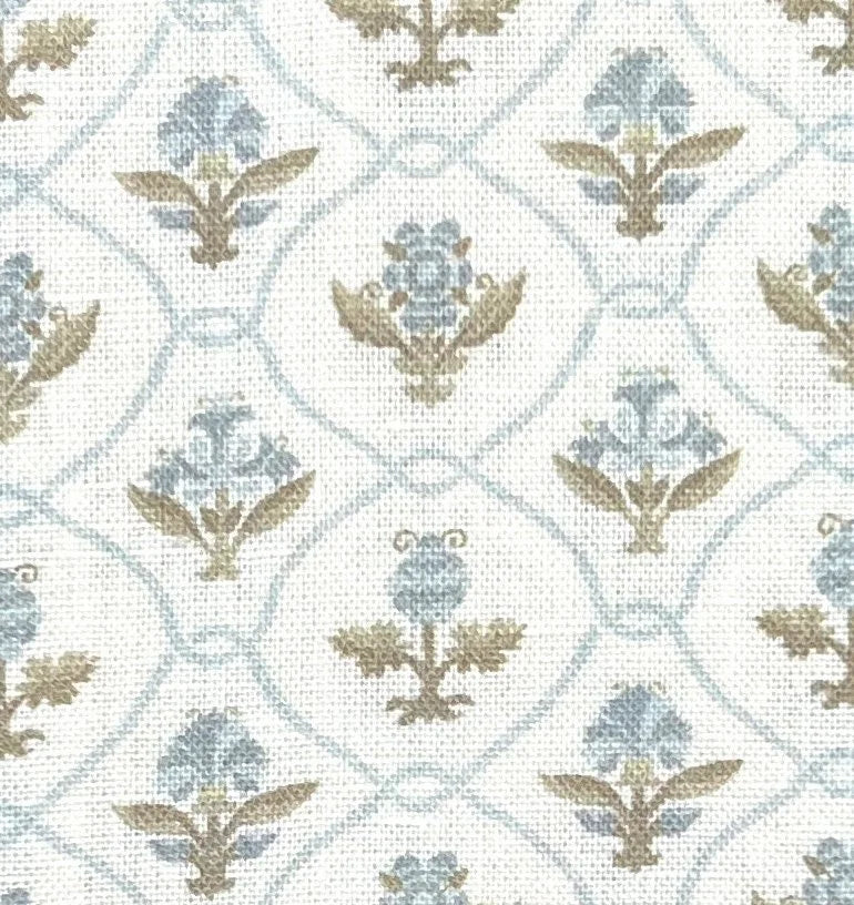 Constance Fabric by Betsy Textiles in French Blue