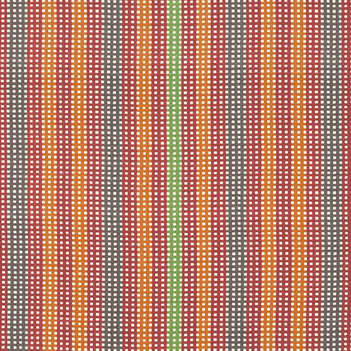 Cotillon Fabric by Décors Barbares in Grey & Bordeaux