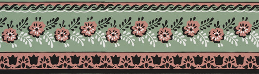 Cowing House Border by Adelphi Paper Hangings in Original