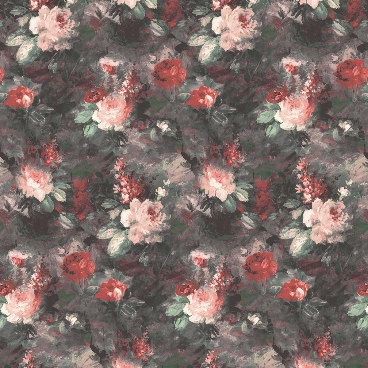 Ditsy Ava Marika Blush/Rouge Velvet Fabric