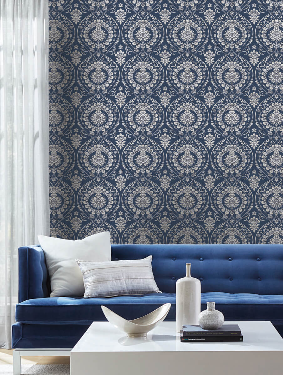 Imperial Damask Wallpaper