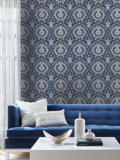 Imperial Damask Wallpaper